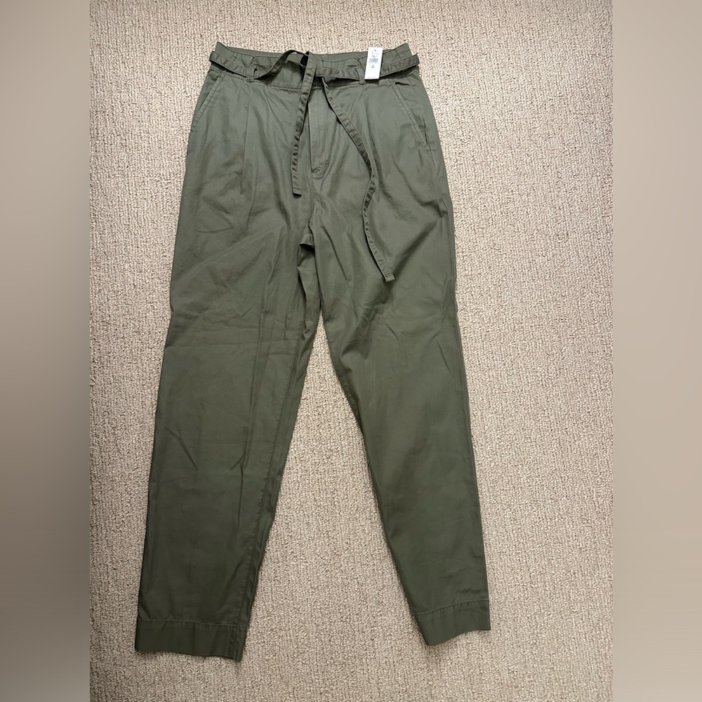 Gap paperbag khaki pants, 8 tall